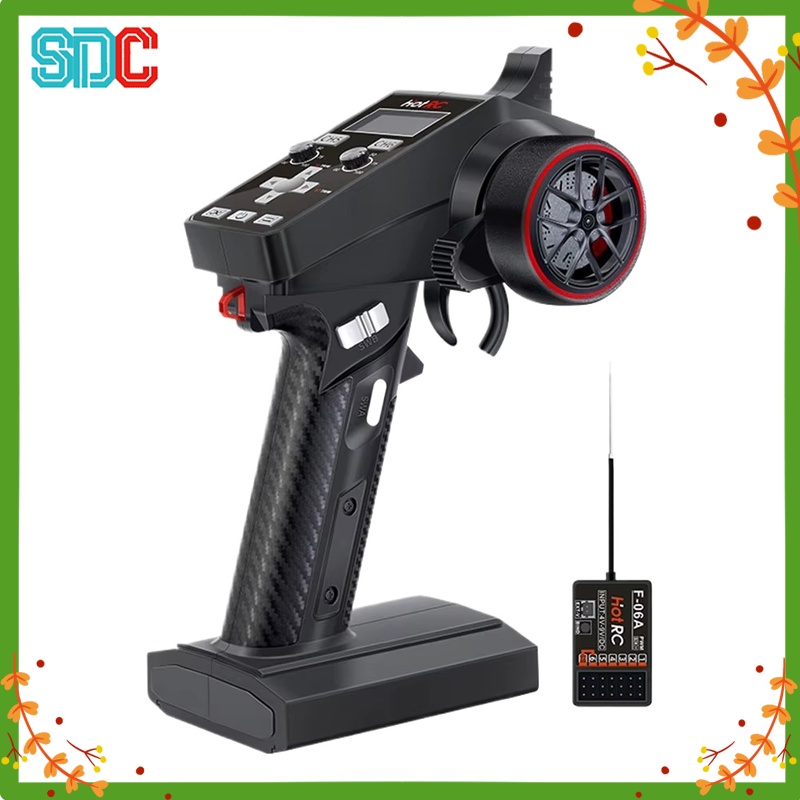 Radio Transmitter 6Ch - Sistema de Radio Control Remoto HOTRC