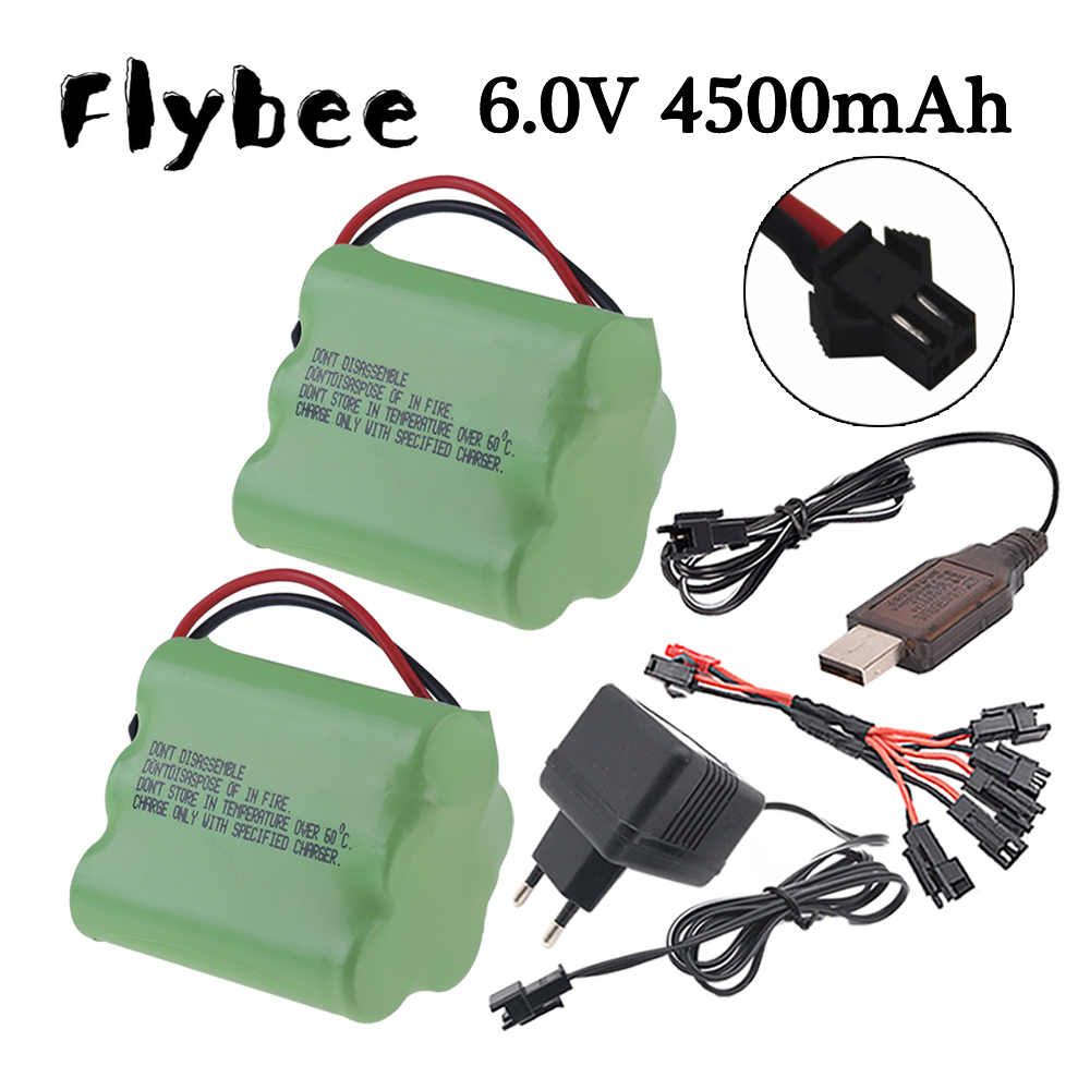 Rc Hobbyking - Batería Ni-MH de 6v y 4500mAh,