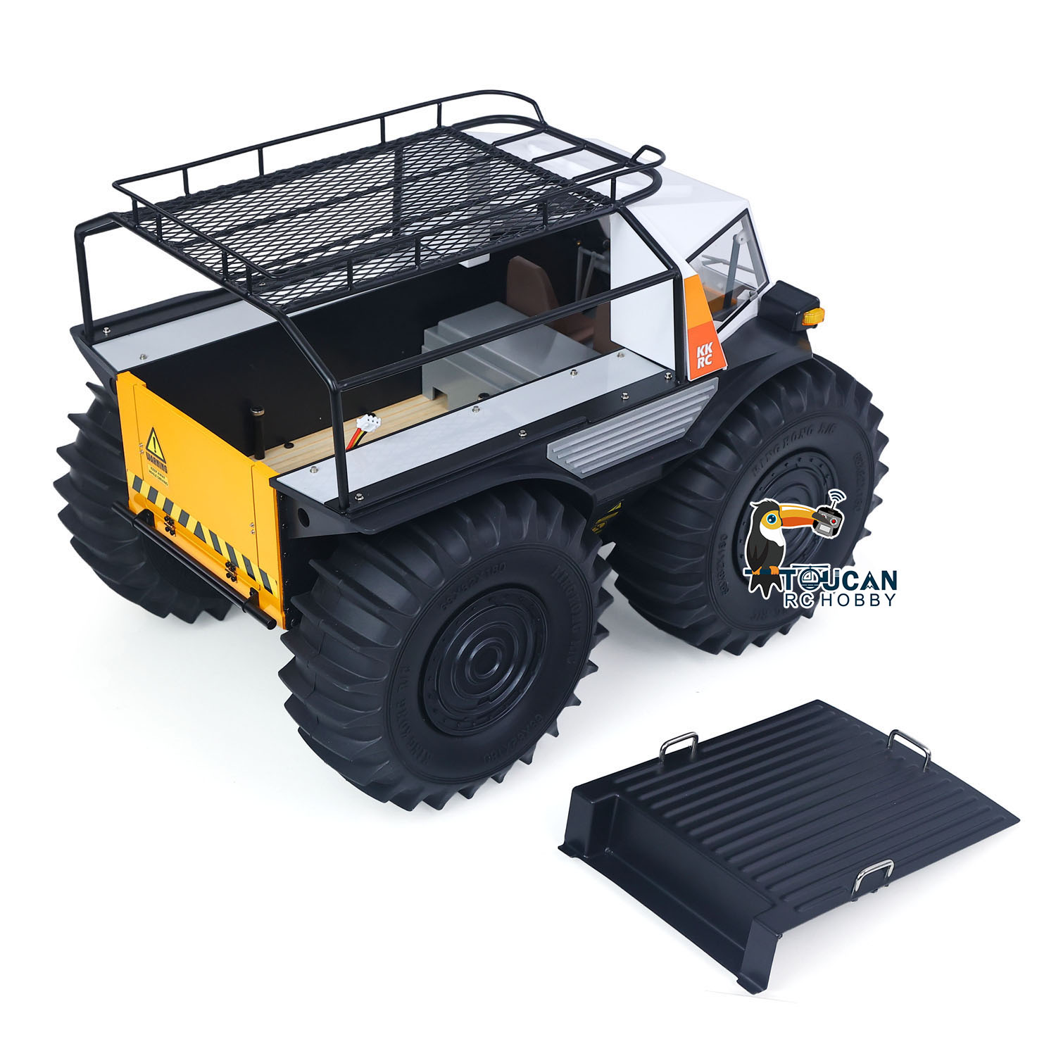 Rc Hobby Off Road - Juguetes: Coche RC todoterreno anfibio D-E077
