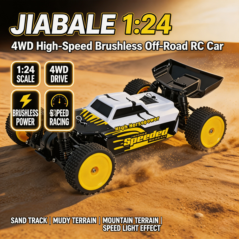 Rc Hobby Off Road - Jiabale 1:24 Auto de Carreras Todoterreno