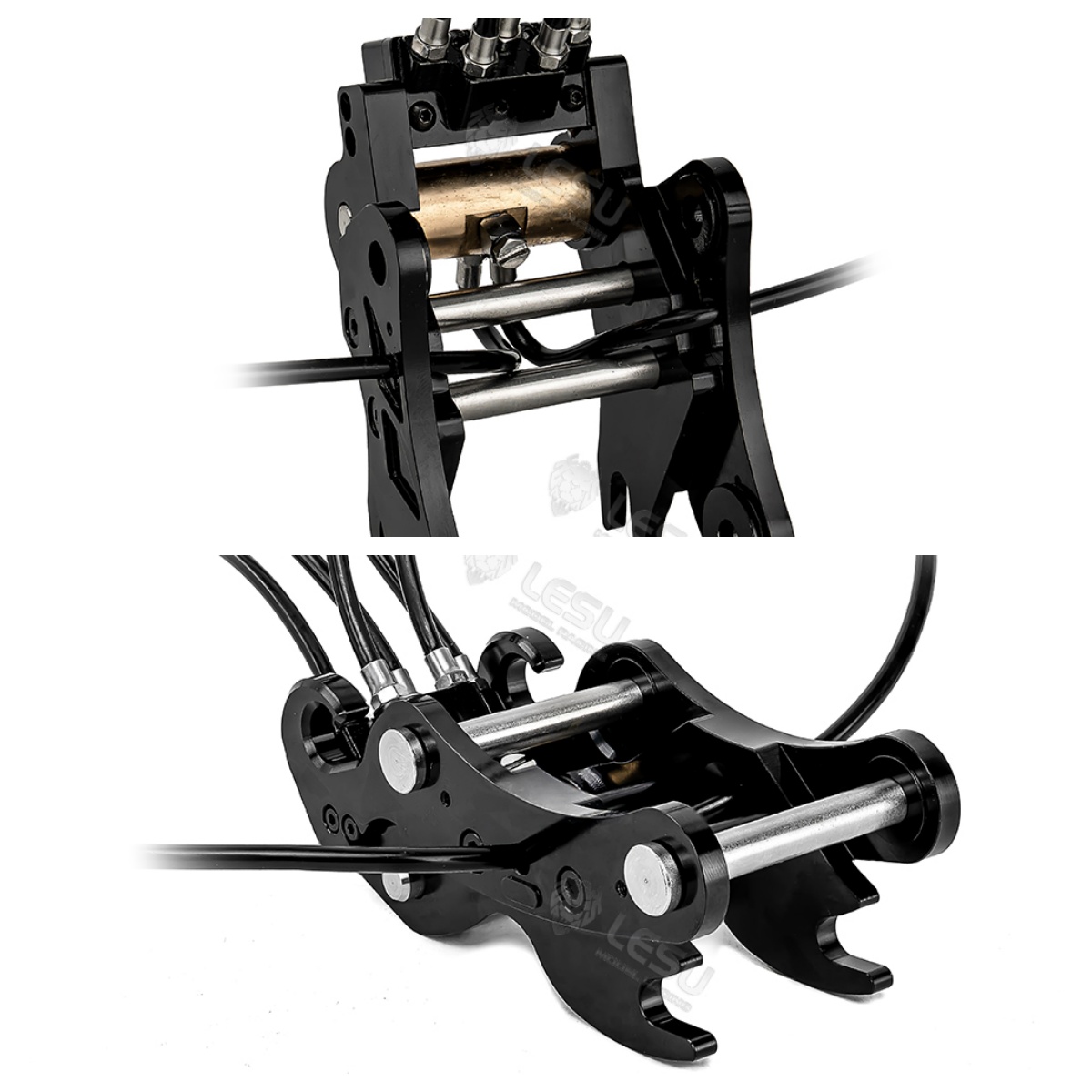 Rc Excavator Hobby - Acoplador hidráulico de liberación rápida de