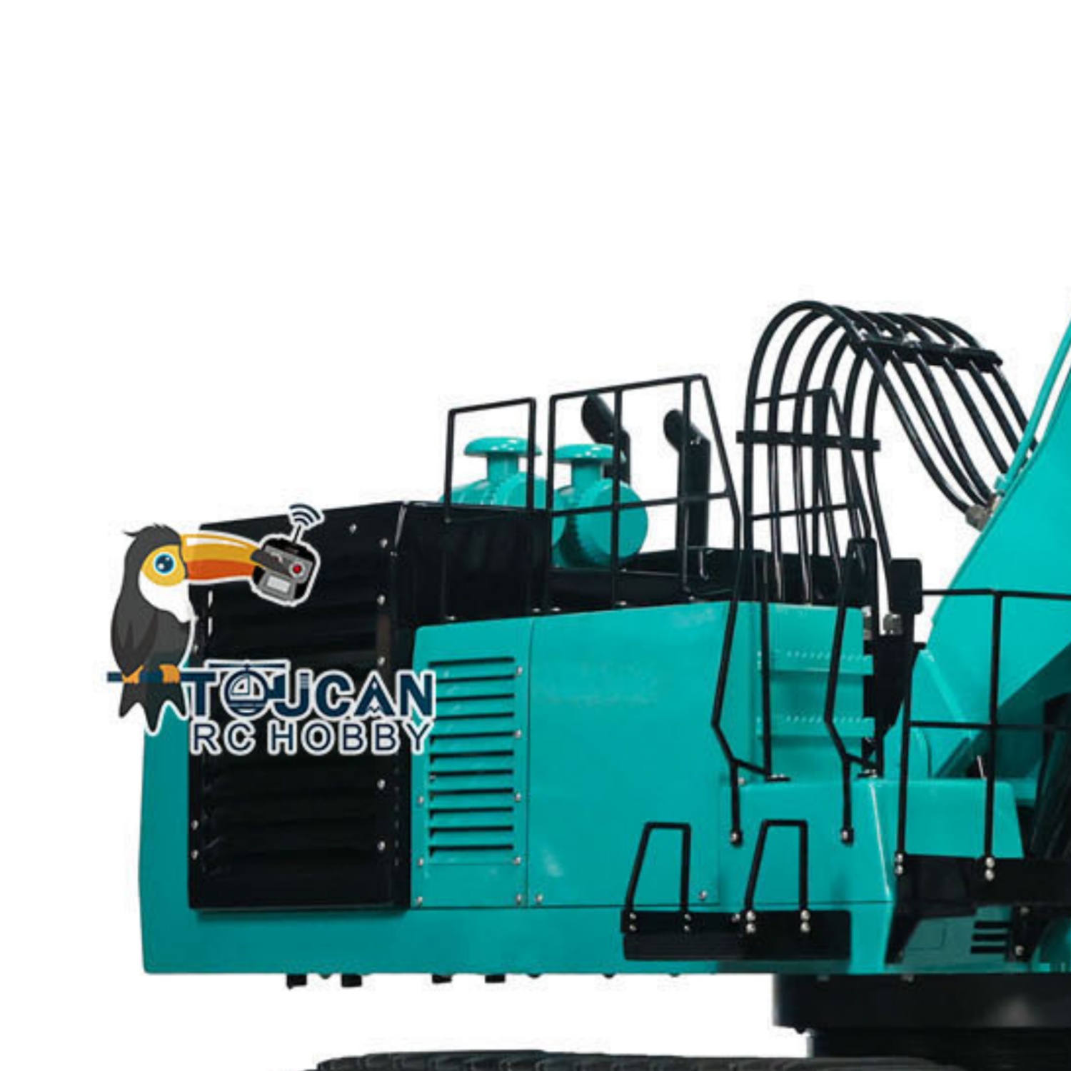 Rc Excavator Hobby - Excavadora hidráulica PC1250 RC, escala 1/8,