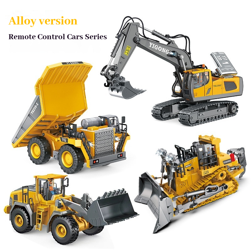 Rc Excavator Hobby - YIGONG Vehículo de Ingeniería a Control