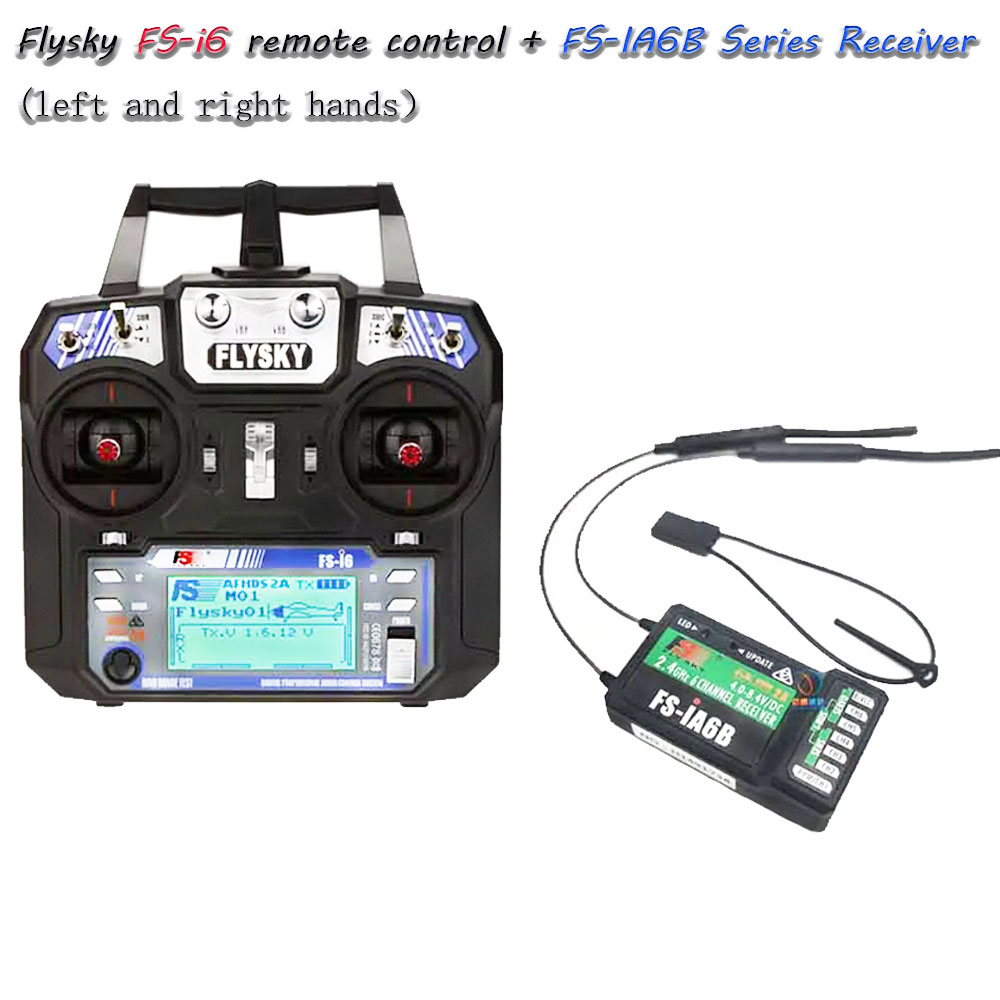 Radio Transmitter 6Ch - Sistema de Radio FS-i6 6CH 2.4GHz