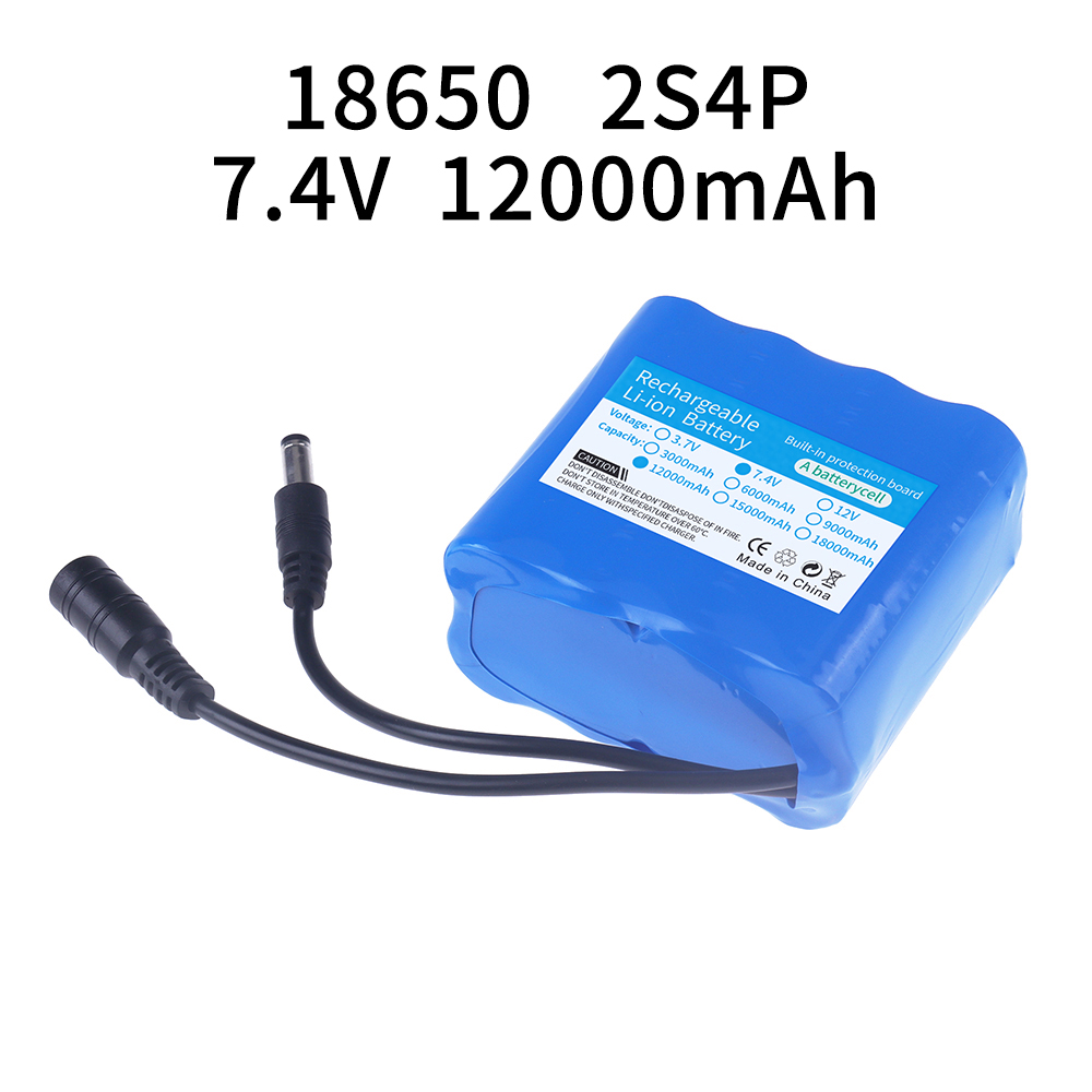 Batería de litio 2S4P 18650 7, - Rc Hobbyking reseña y precio
