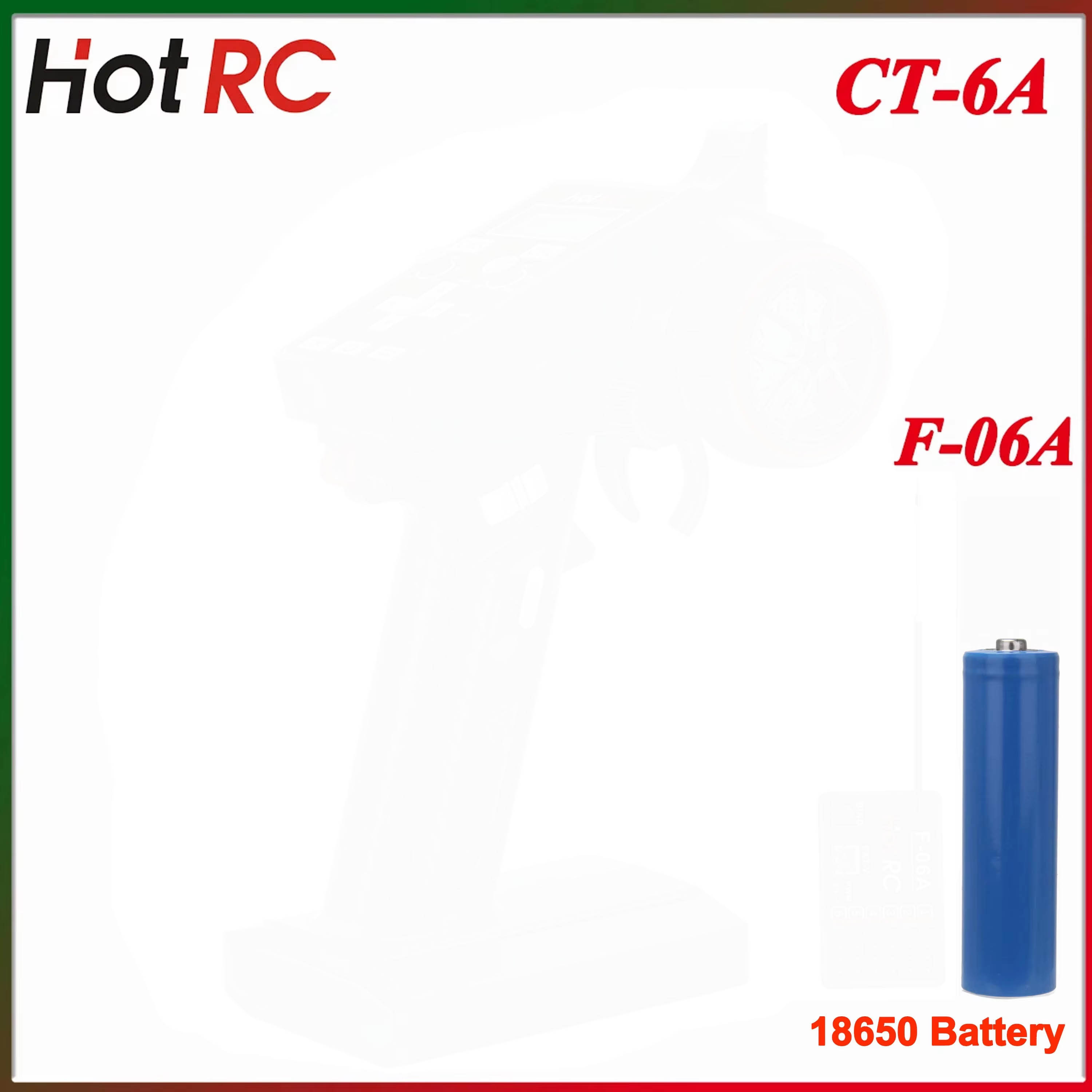Transmisor de Radio HotRC CT-6 - Radio Transmitter 6Ch reseña y precio