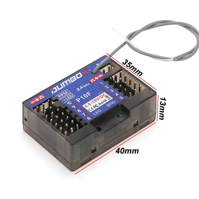 Mini Receptor DUMBORC P6FG P10 - Radio Transmitter 6Ch reseña y precio