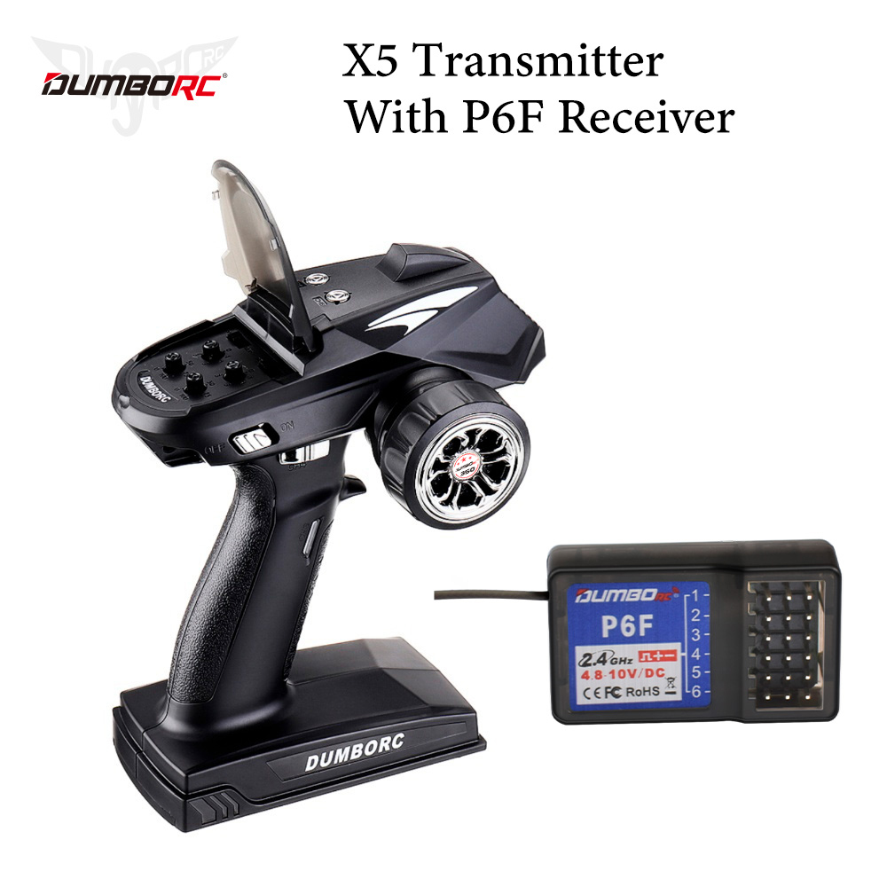 DUMBORC X6P 6CH 2,4G RC transm - Radio Transmitter 6Ch reseña y precio