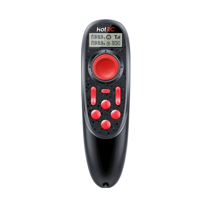 HOTRC DS-600 6CH 2,4 GHz siste - Radio Transmitter 6Ch reseña y precio