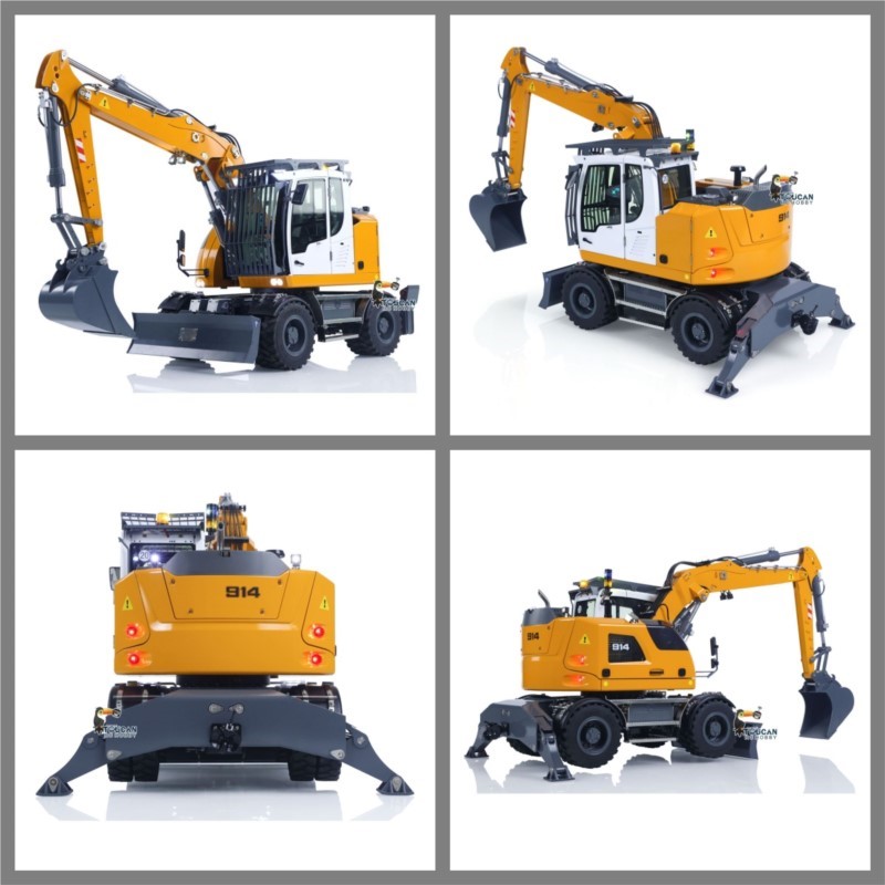 Excavadora Hidráulica con Rued - Rc Excavator Hobby reseña y precio