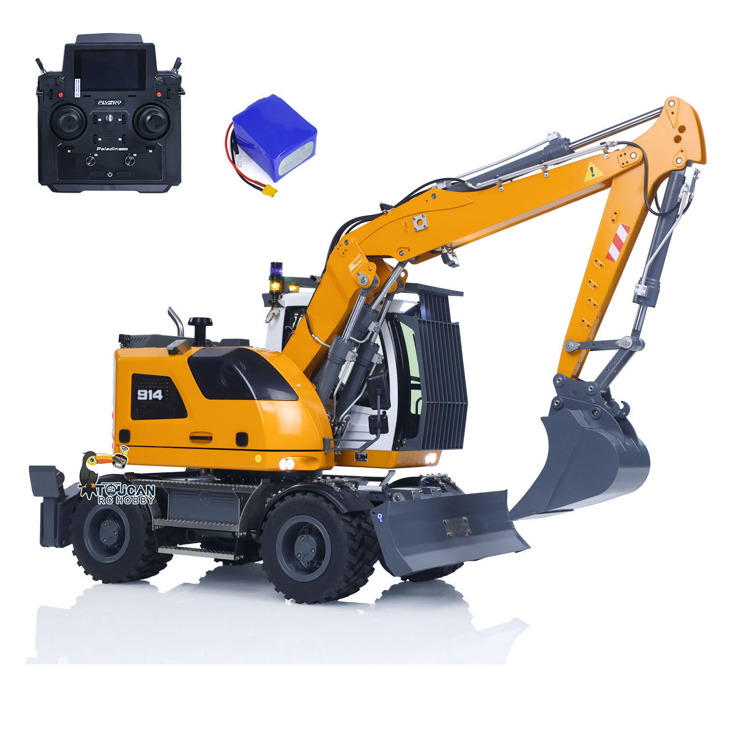 Excavadora Hidráulica con Rued - Rc Excavator Hobby reseña y precio