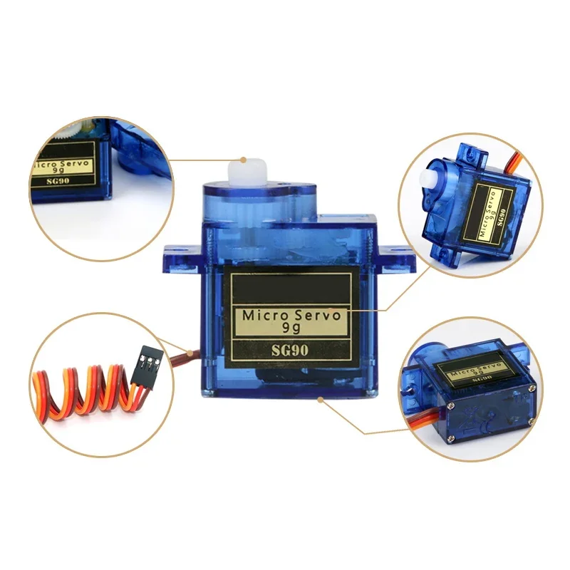 2/4/8/20 piezas SG90 9G Micro  - Rc Hobby Grade reseña y precio
