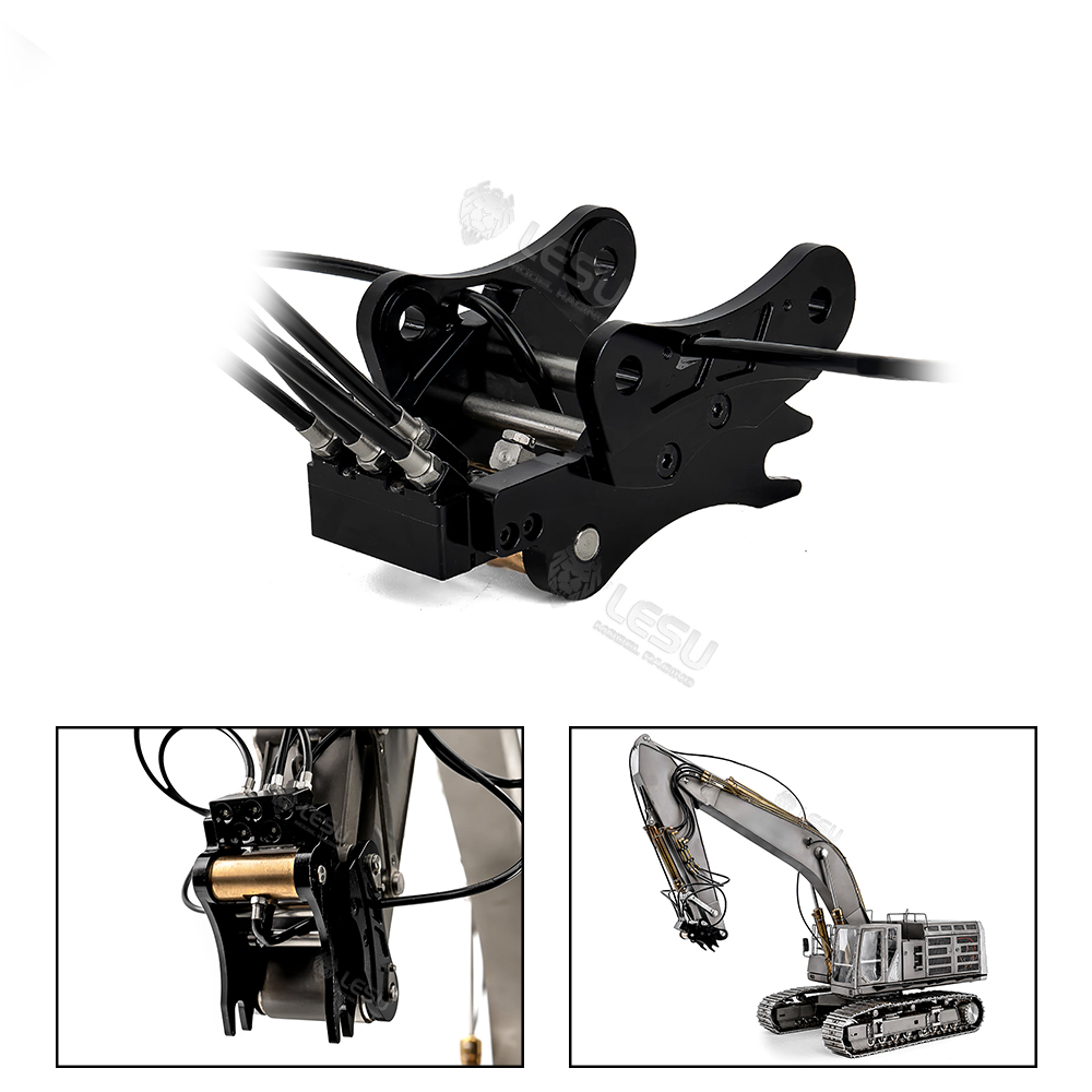 Acoplador hidráulico de libera - Rc Excavator Hobby reseña y precio