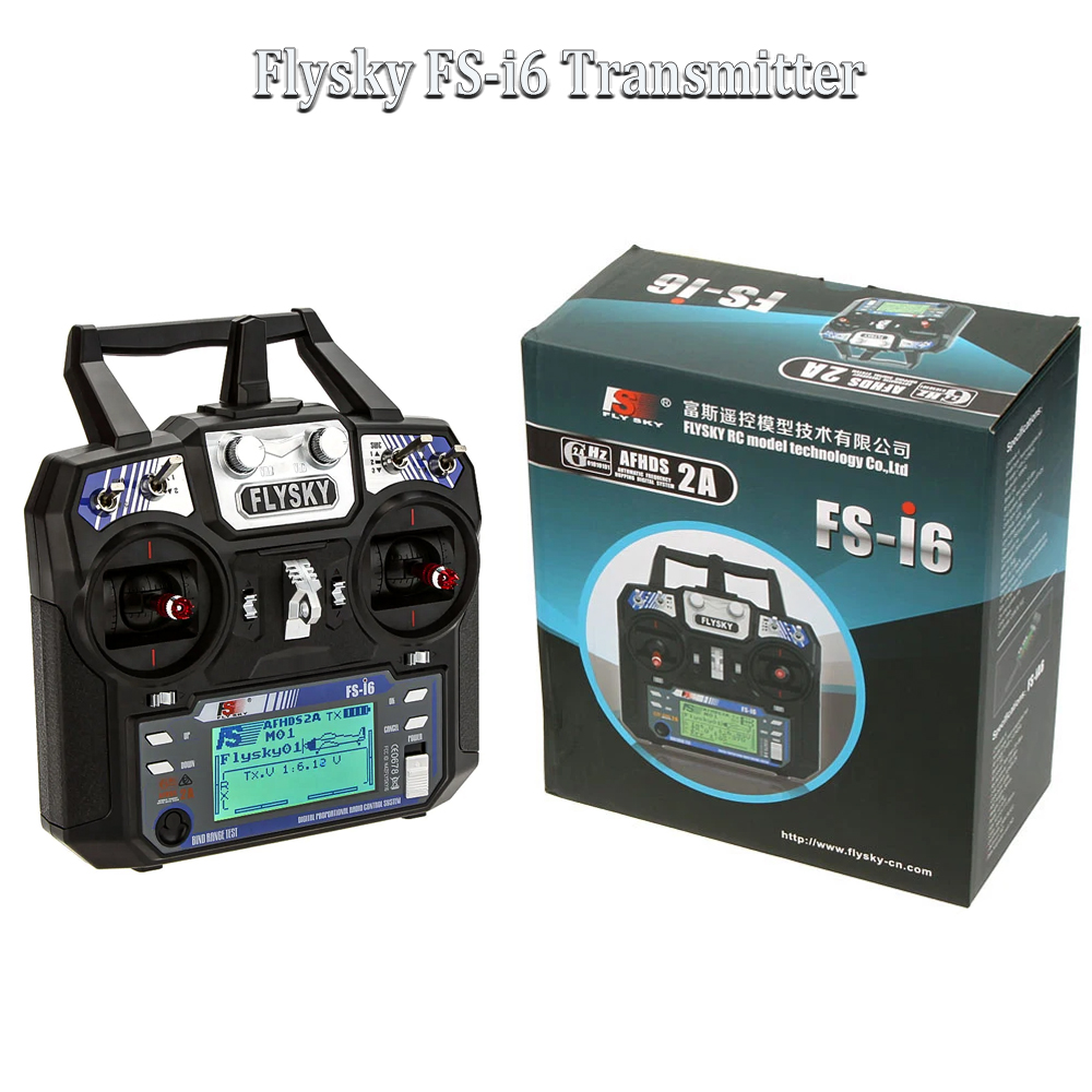 Transmisor de Radio FLYSKY FS- - Radio Transmitter 6Ch reseña y precio