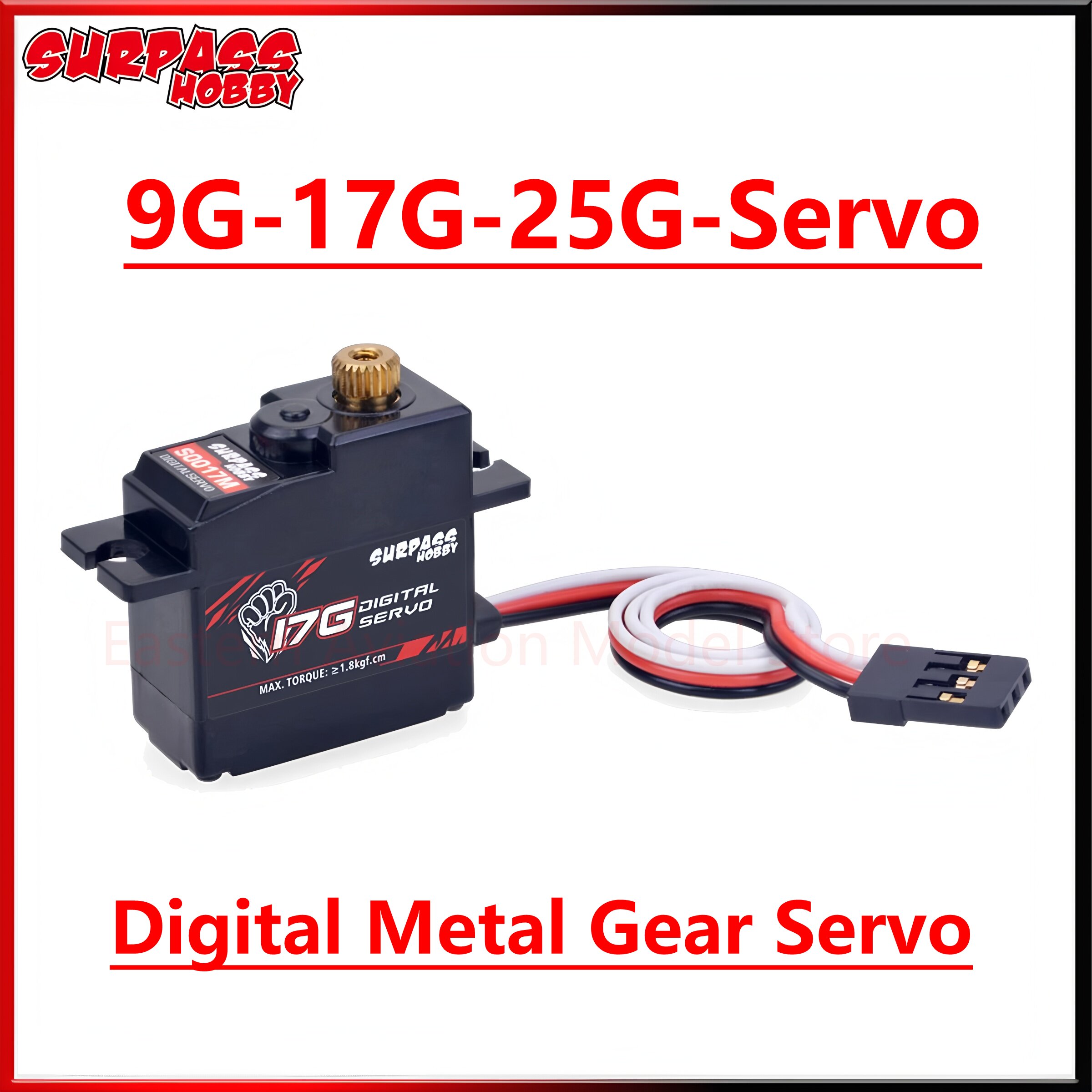 Surpass Hobby S009M 9G S0017M  - Rc Hobby Grade reseña y precio