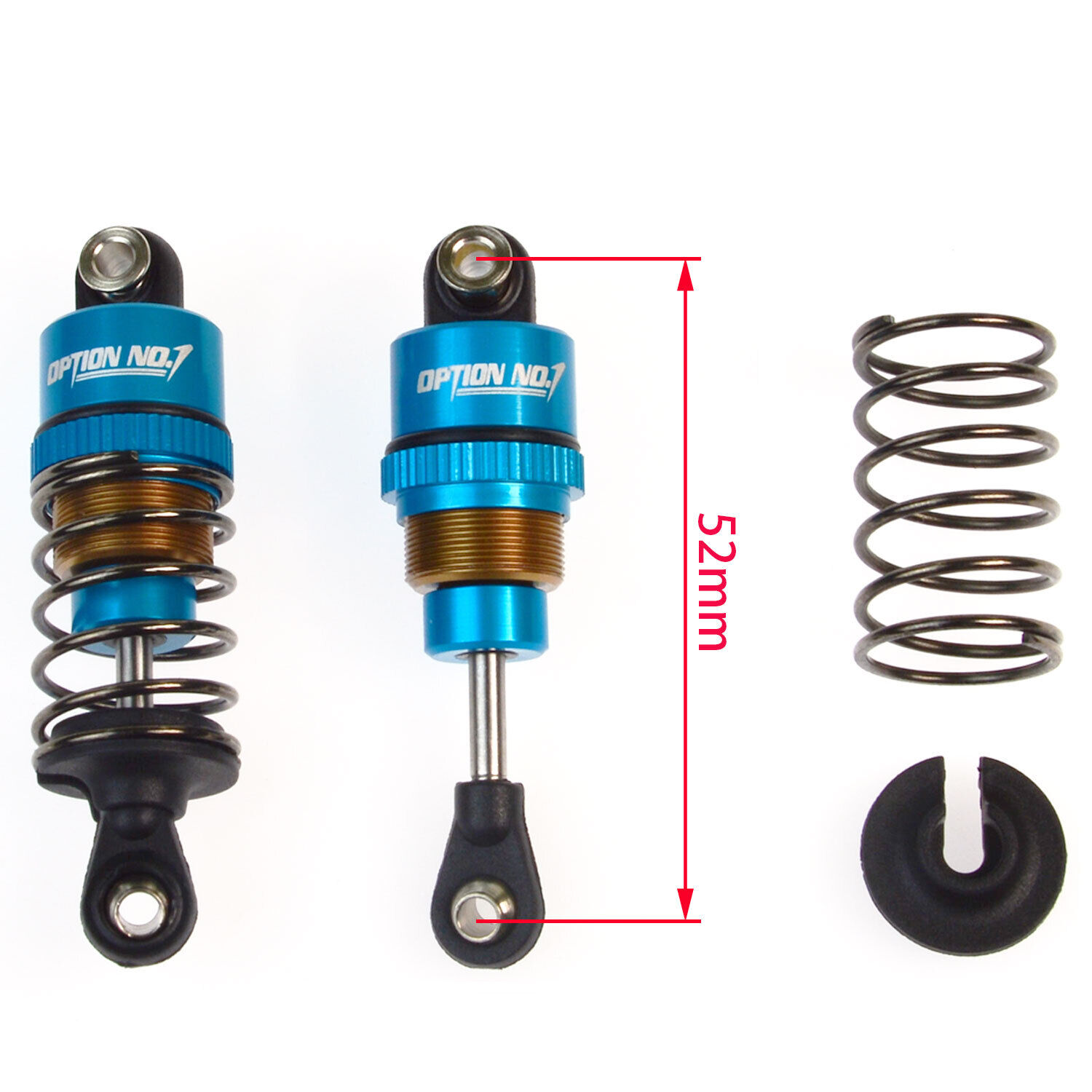 Amortiguadores de Aluminio con - Shock Absorber Rc reseña y precio
