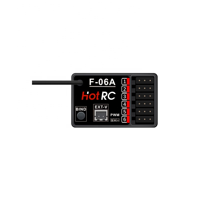 HOTRC DS-650 6CH 2,4G transmis - Radio Transmitter 6Ch reseña y precio