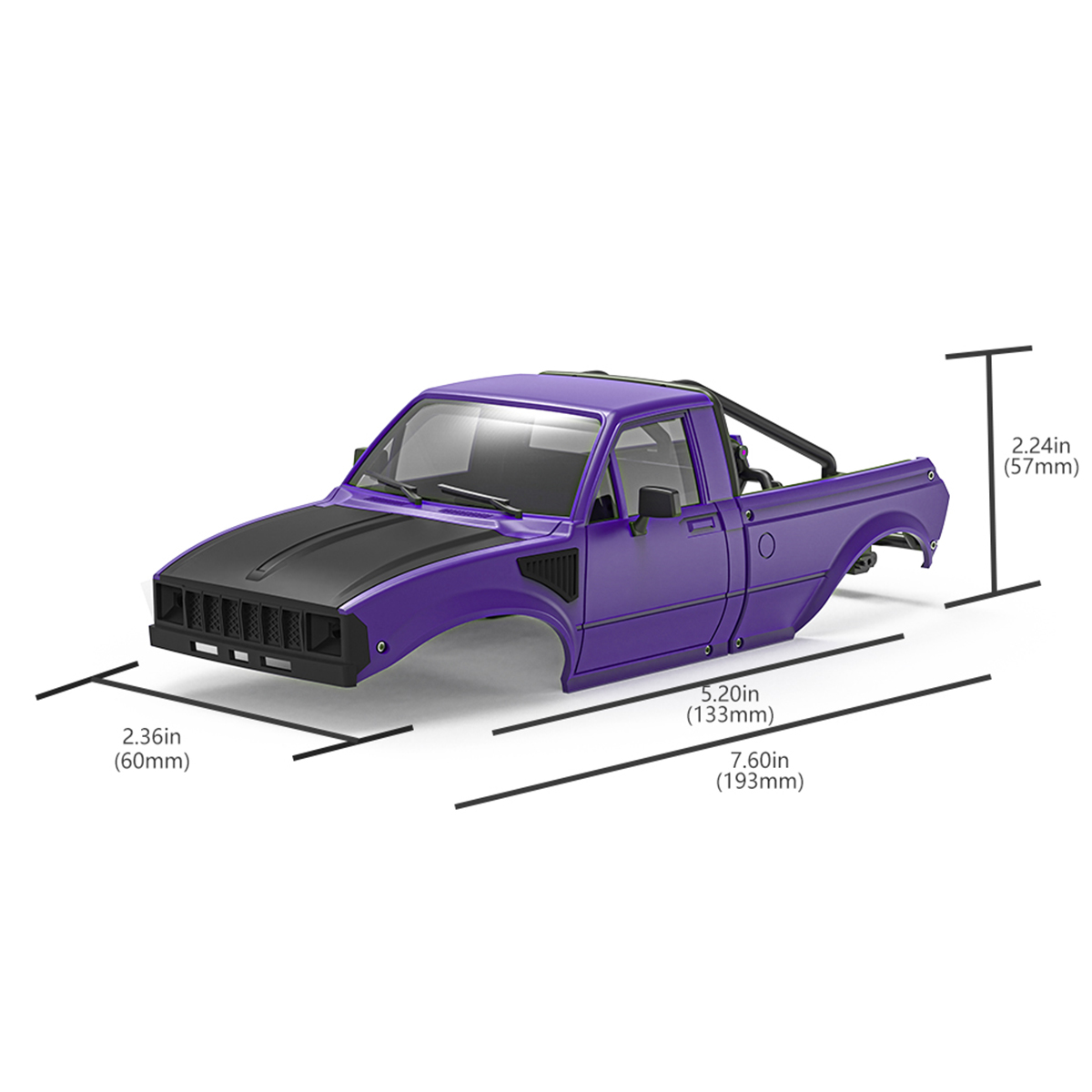 IR60-24 Carrocería Rígida para - Body Shell Rc reseña y precio