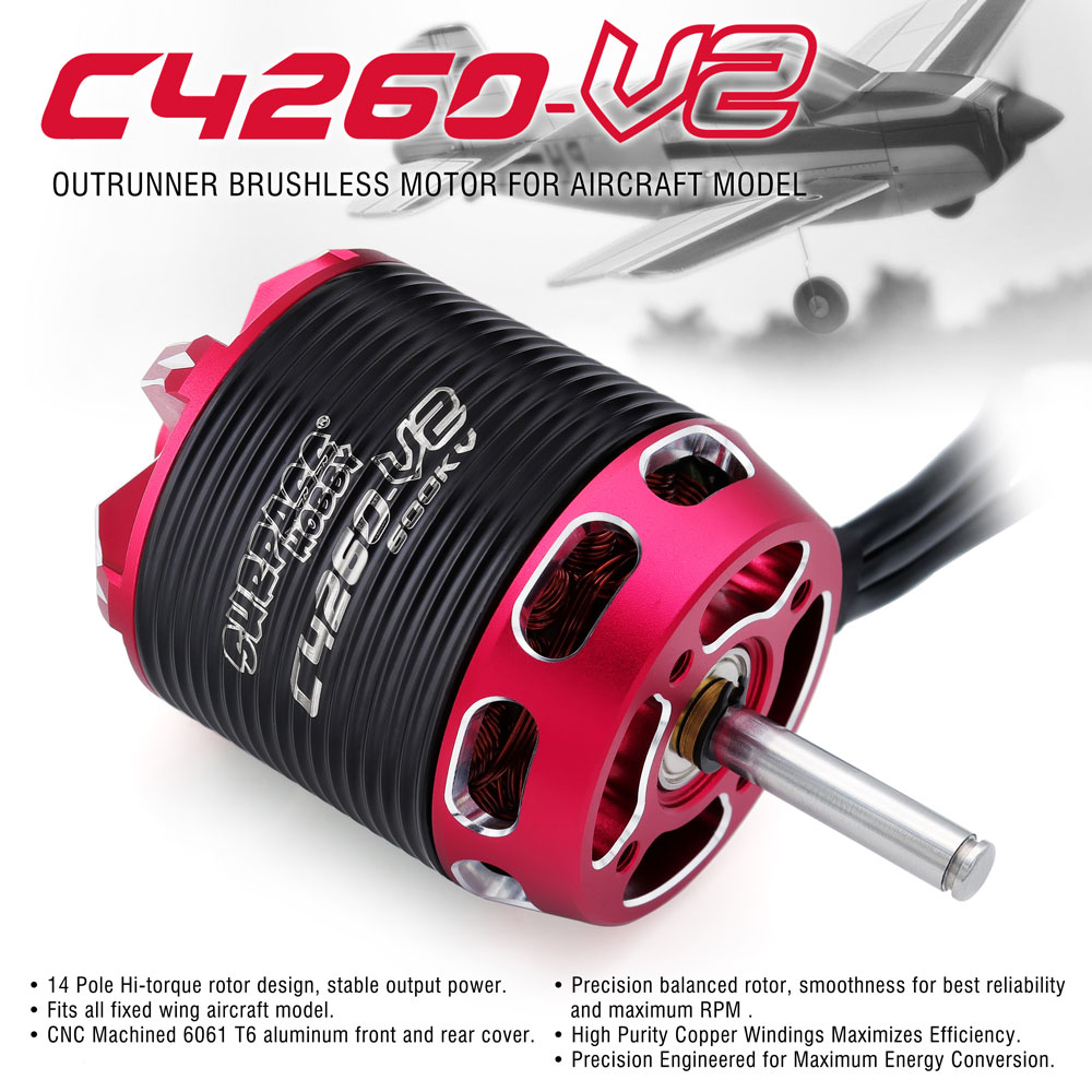 SURPASS HOBBY C4240 750KV/850K - Rc Hobby Grade reseña y precio