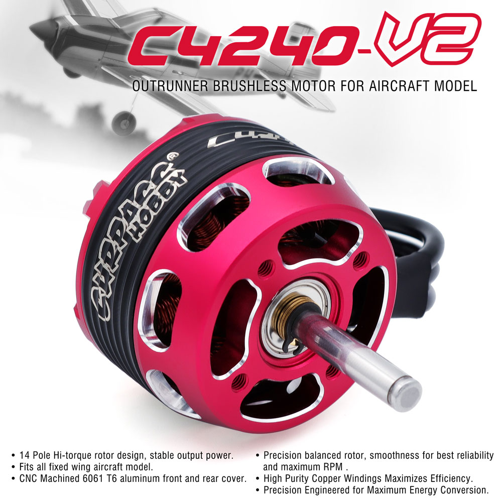 SURPASS HOBBY C4240 750KV/850K - Rc Hobby Grade reseña y precio