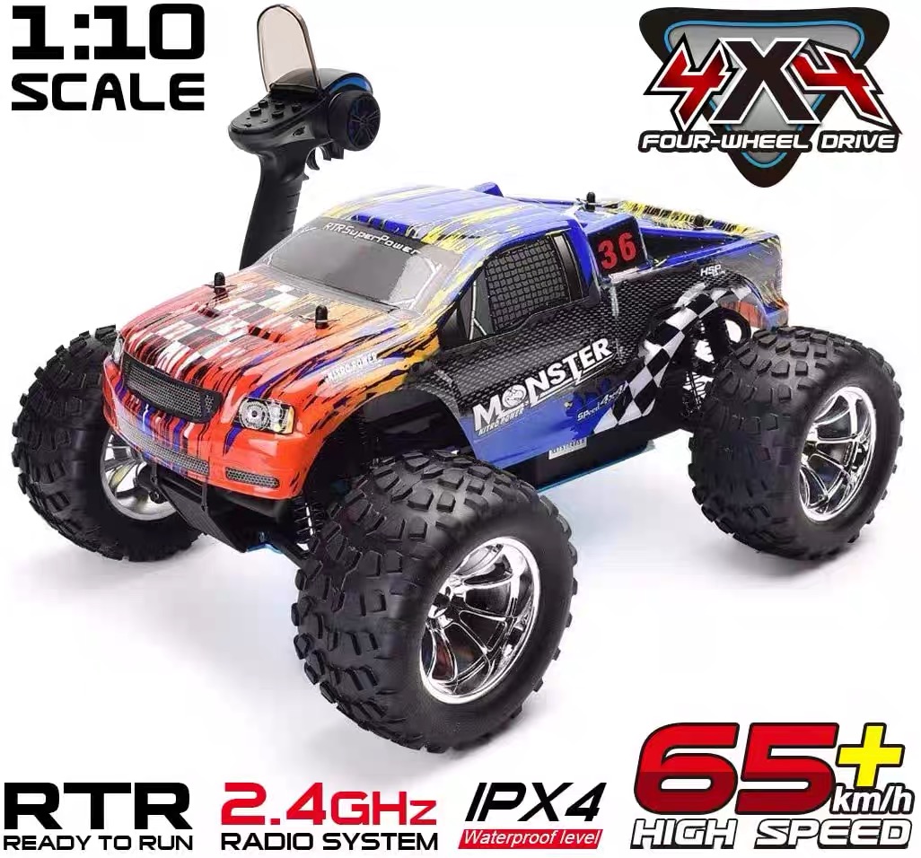 HSP RC camión escala 1:10 Nitr - Rc Hobby Off Road reseña y precio
