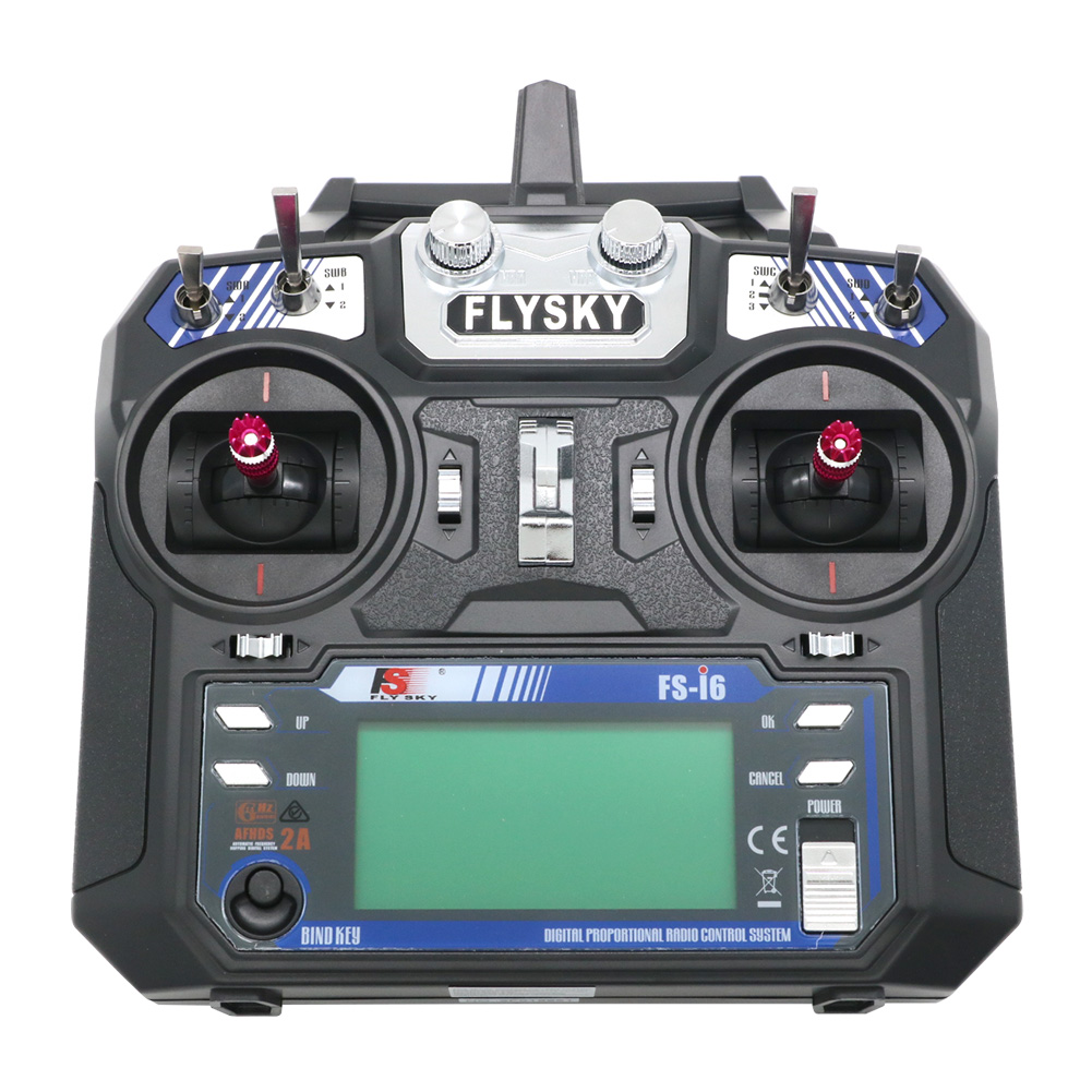 FLYSKY FS-i6 I6 transmisor 2,4 - Radio Transmitter 6Ch reseña y precio