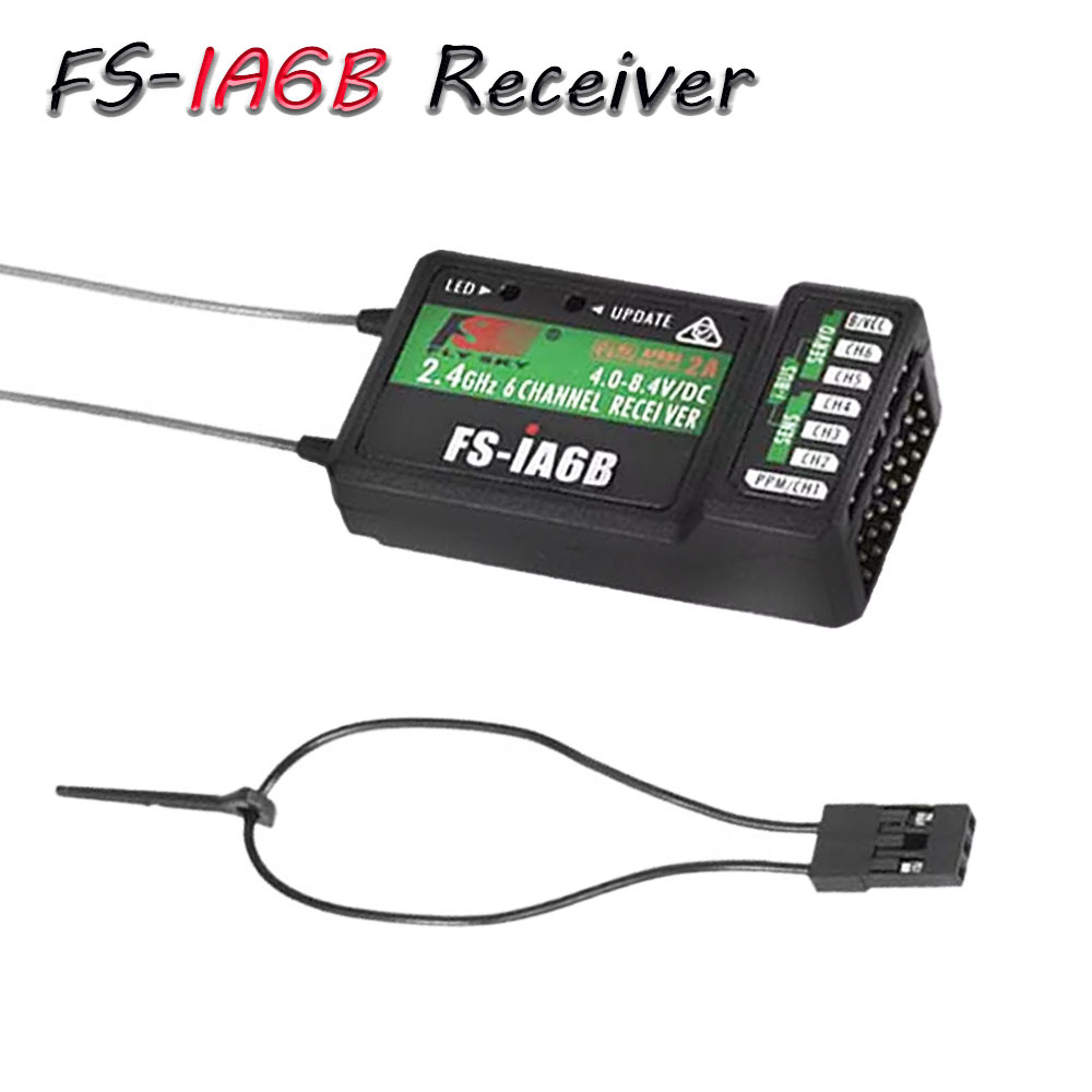Sistema de Radio FS-i6 6CH 2.4 - Radio Transmitter 6Ch reseña y precio