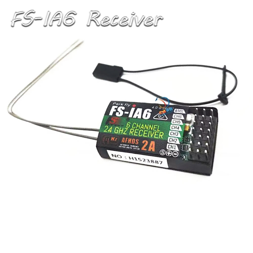 Sistema de Radio FS-i6 6CH 2.4 - Radio Transmitter 6Ch reseña y precio